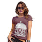 Funny T-Shirts For Women Feast Mode Women's T-Shirt X-Large Burgundy