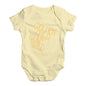 Funny Infant Baby Bodysuit Golden Child Gone Wild Baby Unisex Baby Grow Bodysuit 12 - 18 Months Lemon