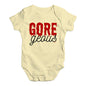 Bodysuit Baby Romper Gore-geous Baby Unisex Baby Grow Bodysuit 3 - 6 Months Lemon