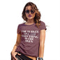 Womens Funny Sarcasm T Shirt Turkey In The Oven Women's T-Shirt Medium Burgundy