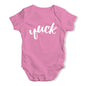 Funny Baby Onesies Yuck Baby Unisex Baby Grow Bodysuit 0 - 3 Months Pink