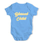 Bodysuit Baby Romper Blessed Child Baby Unisex Baby Grow Bodysuit 12-18 Months Blue