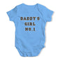 Baby Girl Clothes Daddy's Girl No1 Baby Unisex Baby Grow Bodysuit 18-24 Months Blue