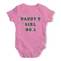 Funny Infant Baby Bodysuit Onesies Daddy's Girl No1 Baby Unisex Baby Grow Bodysuit 0-3 Months Pink