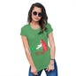 Womens Humor Novelty Graphic Funny T Shirt Rugby Italy 2019 Women's T-Shirt Large Green