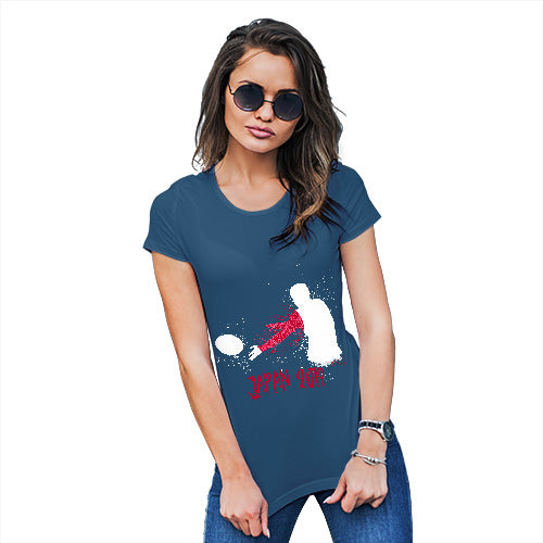 Womens T-Shirt Funny Geek Nerd Hilarious Joke Rugby Japan 2019 Women's T-Shirt Medium Royal Blue