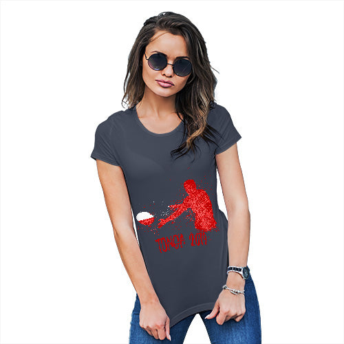 Funny T Shirts For Women Rugby Tonga 2019 Women's T-Shirt X-Large Navy