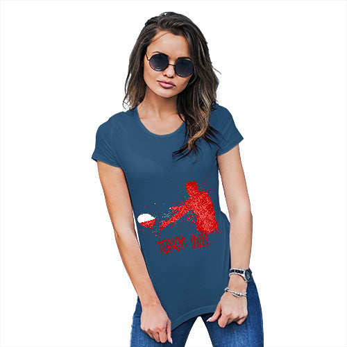 Funny T Shirts For Mum Rugby Tonga 2019 Women's T-Shirt Large Royal Blue