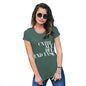 Funny T Shirts For Mom Control Alt Delete End Task Women's T-Shirt Medium Bottle Green