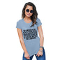 Womens Funny Sarcasm T Shirt Marriage Is An Endless Sleepover Women's T-Shirt Large Sky Blue