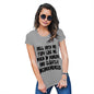 Funny Tee Shirts For Women Hungry And Slightly Inconvenienced Women's T-Shirt X-Large Light Grey