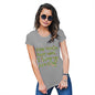 Funny T Shirts For Women Santa I'll Buy My Own Stuff Women's T-Shirt Medium Light Grey