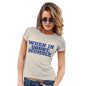 Funny T Shirts For Mom When In Doubt Women's T-Shirt Large Natural