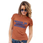 Funny T-Shirts For Women When In Doubt Women's T-Shirt X-Large Orange