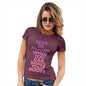 Funny Shirts For Women Why Be Moody Shake Your Booty Women's T-Shirt Small Burgundy