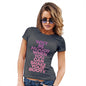 Womens T-Shirt Funny Geek Nerd Hilarious Joke Why Be Moody Shake Your Booty Women's T-Shirt Small Dark Grey