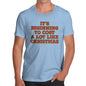 Funny Tee For Men It's Beginning To Cost A Lot Like Christmas Men's T-Shirt X-Large Sky Blue