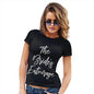 Funny Tee Shirts For Women The Bride's Entourage Women's T-Shirt X-Large Black