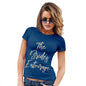 Funny Shirts For Women The Bride's Entourage Women's T-Shirt Small Royal Blue