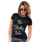 Funny Shirts For Women The Bride's Tribe Women's T-Shirt Large Black