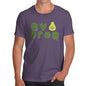 Novelty Tshirts Men Avo Crew Men's T-Shirt Small Plum