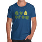 Funny Mens Tshirts Avo Crew Men's T-Shirt Small Royal Blue