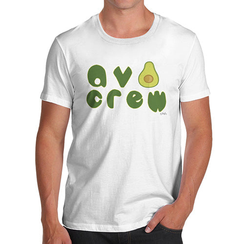 Funny T Shirts For Dad Avo Crew Men's T-Shirt X-Large White