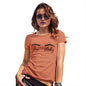 Funny Shirts For Women Stay Fleeky Women's T-Shirt Small Orange