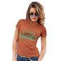 Funny T Shirts For Mom I've Been Naughty Women's T-Shirt Large Orange