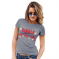 Womens Humor Novelty Graphic Funny T Shirt Single All The Way  Women's T-Shirt Large Light Grey