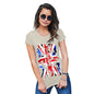 Funny Gifts For Women GB Ice Hockey Silhouette Women's T-Shirt Small Natural