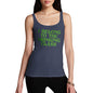 Funny Tank Top For Women The Drinking Class Women's Tank Top Medium Navy