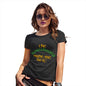 Womens Funny Tshirts The Leprechauns Made Me Do It Women's T-Shirt Medium Black