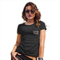 Funny T Shirts For Women Good Twin Pocket Print Women's T-Shirt Medium Black