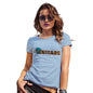 Funny T Shirts For Women Chicago American Football Established Women's T-Shirt X-Large Sky Blue