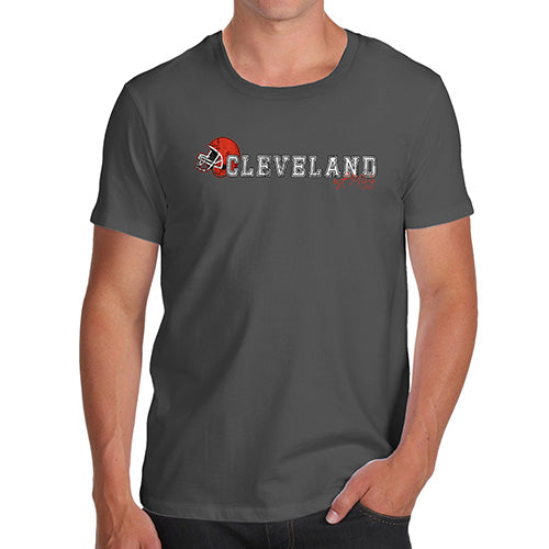 Funny Tshirts For Men Cleveland American Football Established Men's T-Shirt X-Large Dark Grey