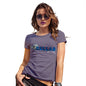 Womens Novelty T Shirt Christmas Dallas American Football Established Women's T-Shirt Small Plum