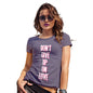 Womens Funny T Shirts Don't Give Up On Love Women's T-Shirt Small Plum