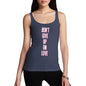 Womens Novelty Tank Top Don't Give Up On Love Women's Tank Top Medium Navy