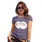 Womens Funny T Shirts You Heart Me Venn Diagram Women's T-Shirt Small Plum