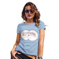 Funny Tshirts For Women You Heart Me Venn Diagram Women's T-Shirt Medium Sky Blue