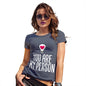 Novelty Tshirts Women You Are My Person Women's T-Shirt Medium Navy