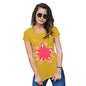 Womens Novelty T Shirt Bad Mum Club Women's T-Shirt Large Yellow