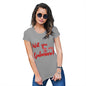 Funny Shirts For Women Be My Galentine Women's T-Shirt Small Light Grey