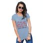 Womens Funny T Shirts I Can Get You On The Naughty List Women's T-Shirt X-Large Sky Blue