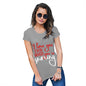 Funny T-Shirts For Women Sarcasm Even When You're Snoring Women's T-Shirt Small Light Grey