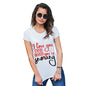 Funny Shirts For Women Even When You're Snoring Women's T-Shirt Small White