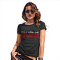 Womens Novelty T Shirt Christmas You're A F#cking Freak Women's T-Shirt Large Black