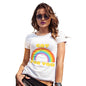 Funny Shirts For Women Gay For You Rainbow Women's T-Shirt Medium White