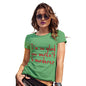 Womens Funny Sarcasm T Shirt I'm So Glad You Weren't A Murderer Women's T-Shirt Large Green